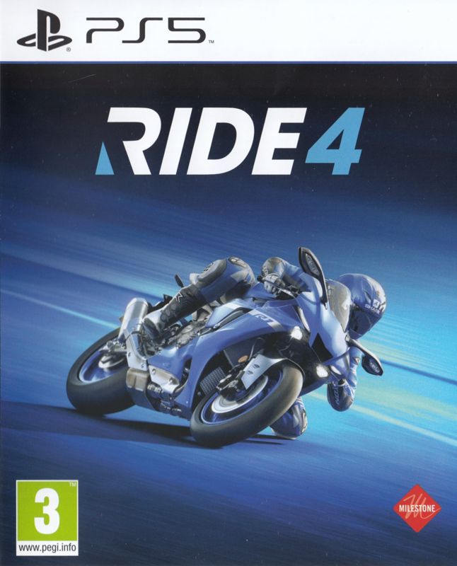 Ride 4 box art for Playstation 5